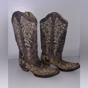 Cowgirl wedding boots